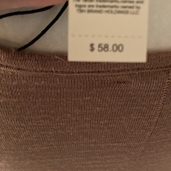 Gorgeous dusky mauve Tahari longsleeved shirt one - Picture 5 of 9